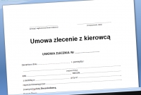 Umowa zlecenie z kierowcą - dla zleceniodawcy