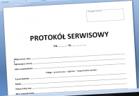 Protokół serwisowy wzór