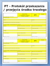 PT - Protokół przekazania / przejęcia środka trwałego
