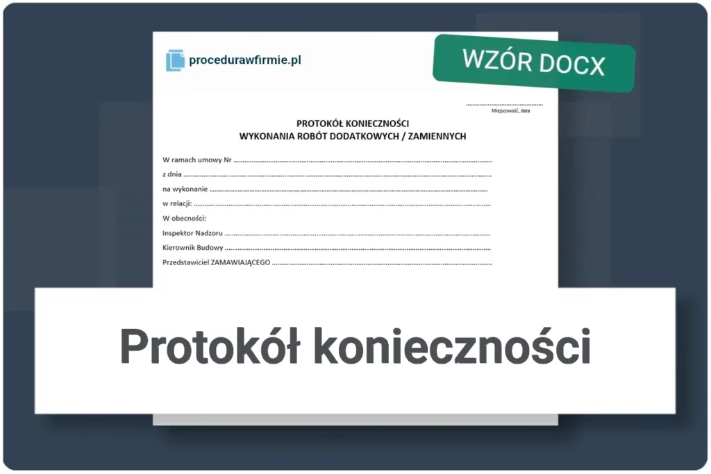 Protokół konieczności